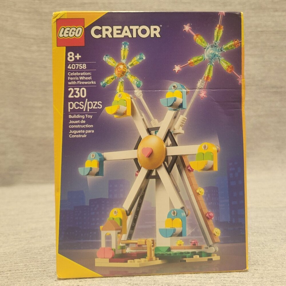 Lego Creator Celebration Ferris Wheel with Fireworks (40758)